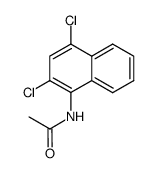 N(2,4-dichloro-[1]naphthyl)-acetamide Structure