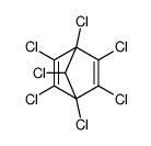 1,2,3,4,5,6,7-heptachlorobicyclo[2.2.1]hepta-2,5-diene结构式