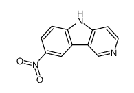 6-nitro-γ-carboline结构式