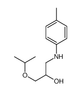 2-Propanol,1-(1-methylethoxy)-3-[(4-methylphenyl)amino]-(9CI) Structure