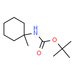 Carbamic acid, (1-methylcyclohexyl)-, 1,1-dimethylethyl ester (9CI) Structure