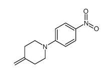 4-methylidene-1-(4-nitrophenyl)piperidine Structure