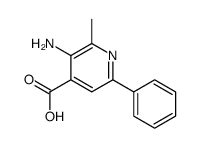 Isonicotinic acid, 3-amino-2-methyl-6-phenyl- (8CI) structure