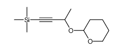 trimethyl-[3-(oxan-2-yloxy)but-1-ynyl]silane Structure