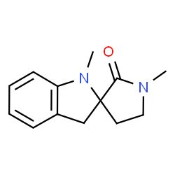 Spiro[2H-indole-2,3-pyrrolidin]-2-one, 1,3-dihydro-1,1-dimethyl- (9CI) structure