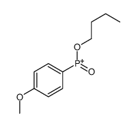 butoxy-(4-methoxyphenyl)-oxophosphanium结构式