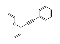 3-ethenoxypent-4-en-1-ynylbenzene结构式