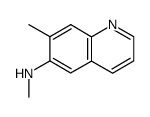 6-Quinolinamine,N,7-dimethyl-(9CI) structure
