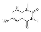 6-Amino-7,8-dihydro-1,3-dimethyllumazin Structure