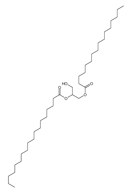 (1-hexadecanoyloxy-3-hydroxypropan-2-yl) octadecanoate Structure