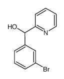 (3-溴苯基)(吡啶-2-基)甲醇结构式