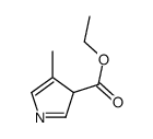 3H-Pyrrole-3-carboxylicacid,4-methyl-,ethylester(9CI) Structure