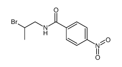 4-nitro-benzoic acid-(2-bromo-propylamide)结构式