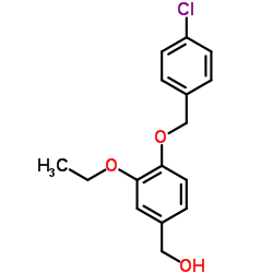 {4-[(4-Chlorobenzyl)oxy]-3-ethoxyphenyl}methanol图片