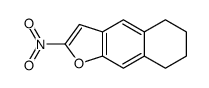 2-nitro-5,6,7,8-tetrahydrobenzo[f][1]benzofuran结构式