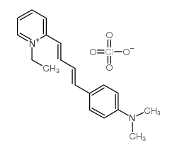 4-[(1E,3E)-4-(1-ethylpyridin-1-ium-4-yl)buta-1,3-dienyl]-N,N-dimethylaniline Structure