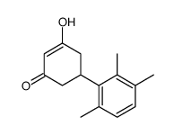 3-hydroxy-5-(2,3,6-trimethylphenyl)cyclohex-2-en-1-one结构式