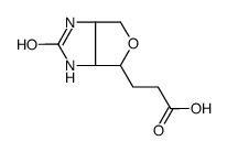 3-(2-oxo-1,3,3a,4,6,6a-hexahydrofuro[3,4-d]imidazol-4-yl)propanoic acid Structure