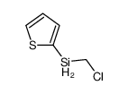 chloromethyl(thiophen-2-yl)silane Structure