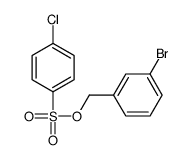 (3-bromophenyl)methyl 4-chlorobenzenesulfonate Structure