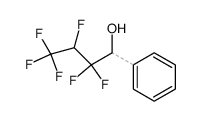 2,2,3,4,4,4-hexafluoro-1-phenylbutanol Structure