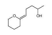 5-(oxan-2-ylidene)pentan-2-ol Structure