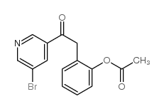 2-acetoxybenzyl 5-bromo-3-pyridyl ketone picture