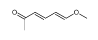 3,5-Hexadien-2-one, 6-methoxy- (7CI) Structure