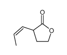3-(1-Propenyl)-tetrahydro-2-furanone结构式