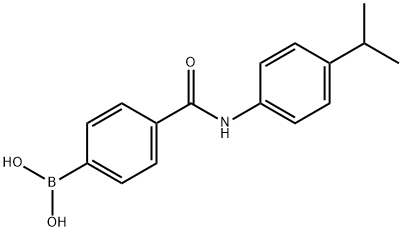 4-(4-异丙基苯胺基甲酰基)苯硼酸频哪醇酯图片