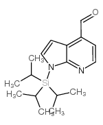 1H-PYRROLO[2,3-B]PYRIDINE-4-CARBOXALDEHYDE, 1-[TRIS(1-METHYLETHYL)SILYL]- picture