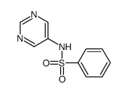 Benzenesulfonamide, N-5-pyrimidinyl- (9CI) structure