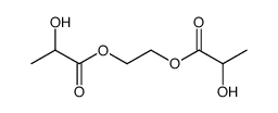 Propanoic acid, 2-hydroxy-, 1,1'-(1,2-ethanediyl) ester结构式