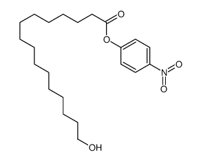 (4-nitrophenyl) 16-hydroxyhexadecanoate Structure