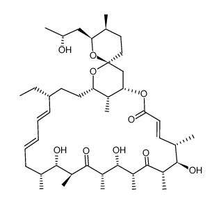 26-Demethyl-12-deoxyoligomycin A结构式