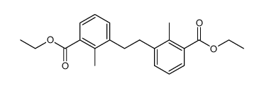 3,3'-Dicarbaethoxy-2,2'-dimethyl-bibenzyl结构式