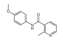 N-(4-methoxyphenyl)-2-methylpyridine-3-carboxamide Structure