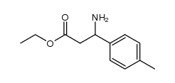 ethyl 3-amino-3-(4-tolyl)propionate Structure