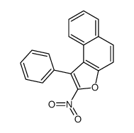 2-nitro-1-phenylbenzo[e][1]benzofuran Structure