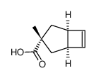 (1R,3r,5S)-3-methylbicyclo<3.2.0>hept-6-ene-3-carboxylic acid结构式