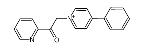 4-phenylpyridinium 2-pyridylcarbonylmethylide Structure