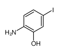 2-氨基-5-碘苯酚结构式