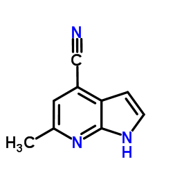 6-Methyl-1H-pyrrolo[2,3-b]pyridine-4-carbonitrile picture