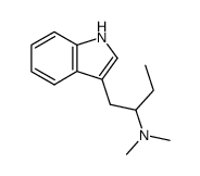 (1-indol-3-ylmethyl-propyl)-dimethyl-amine Structure