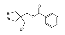benzoic acid-(3-bromo-2,2-bis-bromomethyl-propyl ester) Structure