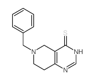 Pyrido[4,3-d]pyrimidine-4(3H)-thione,5,6,7,8-tetrahydro-6-(phenylmethyl)- Structure