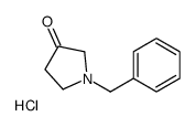 N-苄基-3-吡咯烷酮盐酸盐结构式