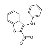 2-nitro-N-phenyl-1-benzothiophen-3-amine Structure