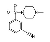 3-(4-Methylpiperazine-1-sulfonyl)benzonitrile picture
