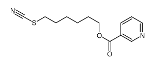 6-thiocyanatohexyl pyridine-3-carboxylate picture